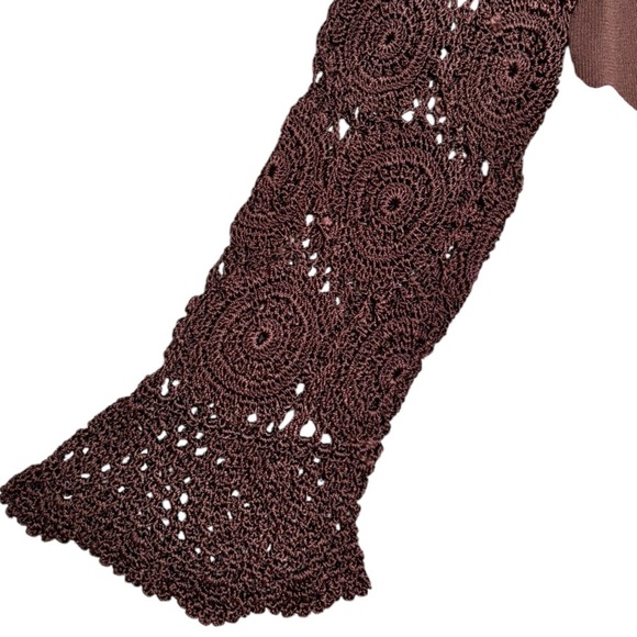 M🌺NEW‼️J.A.C. BUNDLE/LOT/MULTIPLES OF 2 Fuchsia Pink and Brown Sweaters NWOT - Picture 11 of 15